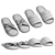 Slippers with 2 Options 3D model small image 3