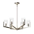 Kichler Adjustable Rod Chandelier 3D model small image 1