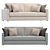 Modern Lille Sofa Design 3D model small image 1