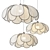 Modern Minimalist Okai Pendant Light 3D model small image 1