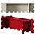 Westman Curvy Bench - Furniture 3D Model 3D model small image 2