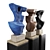 Modern Bluetooth Sculpture Figurine 3D model small image 5