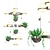 Luminous GRO RING Pendant Light 3D model small image 2