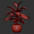 Infinity Aglaonema Plant 3D Model 3D model small image 12