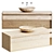 Kreoo Linear Vanity Furniture 3D model small image 1