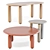 Kartell Undique Mas Coffee Tables 3D model small image 1