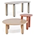 Kartell Undique Mas Coffee Tables 3D model small image 2
