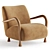 Modern Minimalist Sula Chair 3D model small image 2