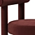 Sleek Gropius Dining Chair 3D model small image 6