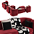 Brera Modular Sofa by Divan.Ru 3D model small image 3