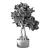 Leafy Trio Plant Set 113 3D model small image 4