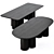 Scandinavian Coffee Tables Set, Interior Secrets 3D model small image 3