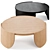 Modern Round Coffee Table Zoey 3D model small image 2