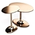 Minotti Taiko Aluminum Side Table 3D model small image 3