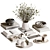 Elegant Decor Set with Turbosmooth 3D model small image 1