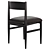 Mavery Dining Chair Set Espresso 3D model small image 4