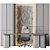 Executive Office Desk - 593 3D model small image 3