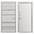 High-Security Metal Entry Door 3D model small image 4
