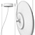 Serenity Zen Pendant Light 3D model small image 6