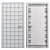 Metal Entry Door Quadra(Strage) 900x2050mm 3D model small image 4