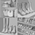  Shoe Cabinet Organizer Storage 3D model small image 7