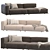 Bolia COSIMA Modular Sofa: Modern Design 3D model small image 1