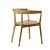 Designer Dining Set: MORIS Table and Carola Chair 3D model small image 6