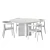 Designer Dining Set: MORIS Table and Carola Chair 3D model small image 7