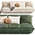 Cozy Togo Lounge Sofa	Transform any space with comfort. 3D model small image 4