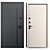 SuperOmega Metal Entrance Door 3D model small image 3