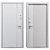 SuperOmega Metal Entrance Door 3D model small image 4