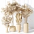 Minimalist Indoor Plant Set Collection 3D model small image 5