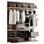 Modern Wardrobe Closet Solution 3D model small image 1