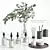 Modern Bathroom Accessories Set 17 3D model small image 1