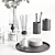 Modern Bathroom Accessories Set 17 3D model small image 2