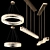 Elegant Design IMANUEL Chandeliers 3D model small image 6