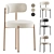 Modern Giotto Chair Design 3D model small image 1