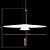 Modern Flamingo Suspension Lamp 3D model small image 5