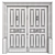 Classic 3D Max Door, Tempera 3D model small image 6