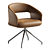 Elegant Jermain Chair: 3D Model 3D model small image 2