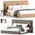 Savona Double Bed Frame 3D model small image 2