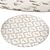 Idris Hand-Woven Round Carpet 3D model small image 1