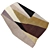 Luxury 3 in 1 Carpet Set. 3D model small image 3