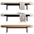 Bonnie Long Bench with Throw 3D model small image 4