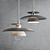 Adjustable Nordic LED Pendant Light 3D model small image 2