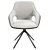 Gray Rock Chair 840mm Height 3D model small image 2