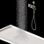 Luxury Bathroom Shower Set with Chromotherapy 3D model small image 3