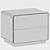 Modnodesign Cadir Nightstand 3D model small image 3