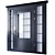 Modern Entrance Door Model 3D model small image 1