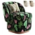  Elegant Bisou Armchair, 3Ds Render 3D model small image 1